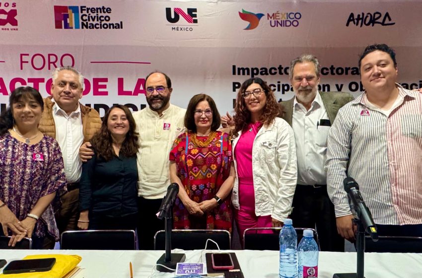  Anuncia Somos MX 3 pasos para recuperar el Poder Judicial