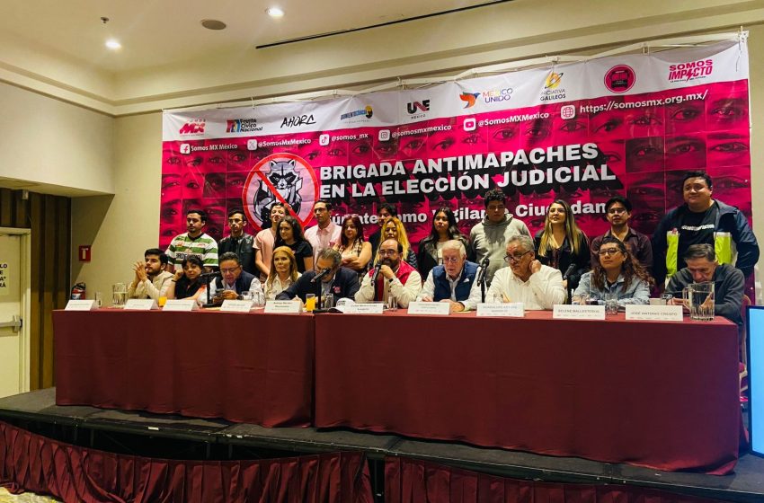  Somos Mx exige nulidad de la elección judicial, “sin participación no hay mandato”, aseguran