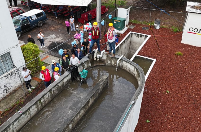 Reinauguran planta tratadora de aguas residuales en Campestre Monarcas
