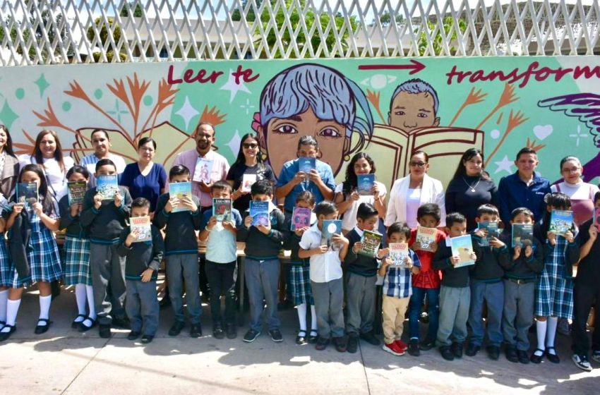  SEE fomenta la lectura a través de murales en comunidades escolares