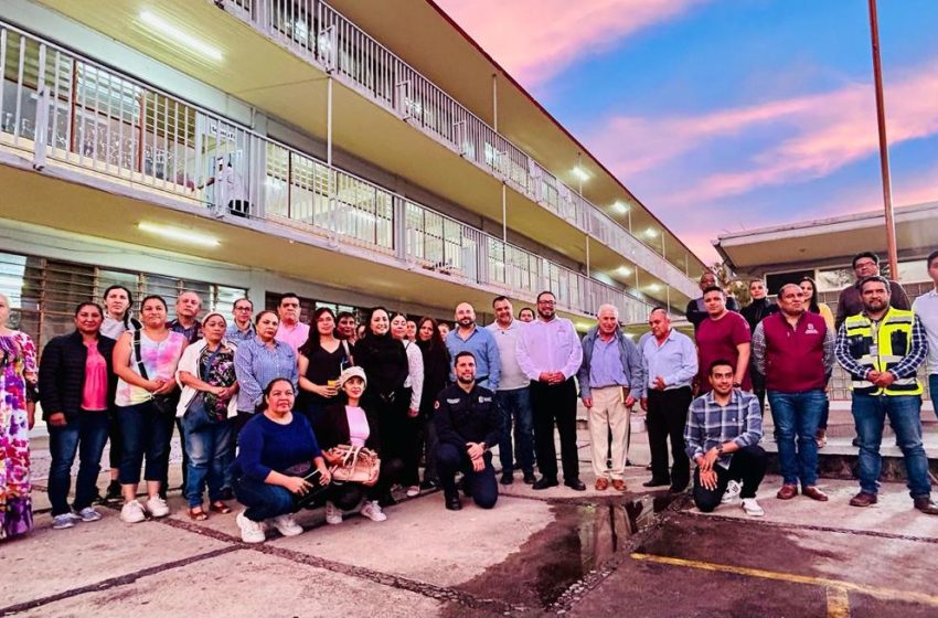 Secundaria Técnica 3 es segura; obras del teleférico continúan