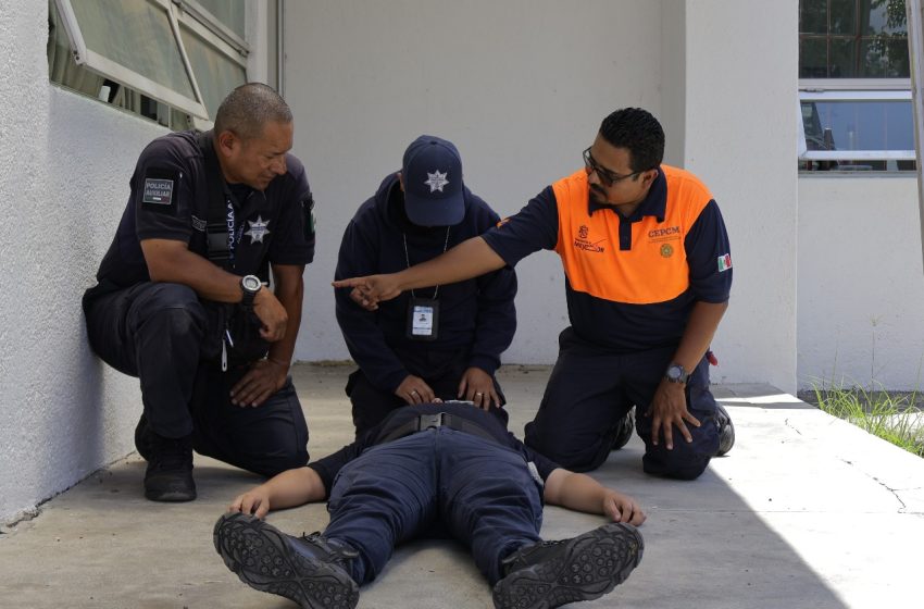 Policía Auxiliar inicia capacitación integral para elementos de la corporación