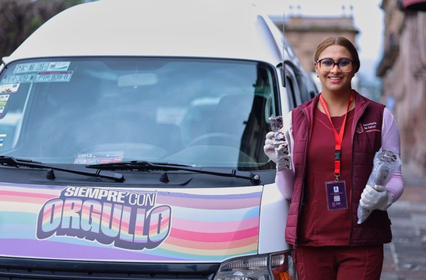 SSM se suma al Mes del Orgullo con atenciones gratuitas en Morelia