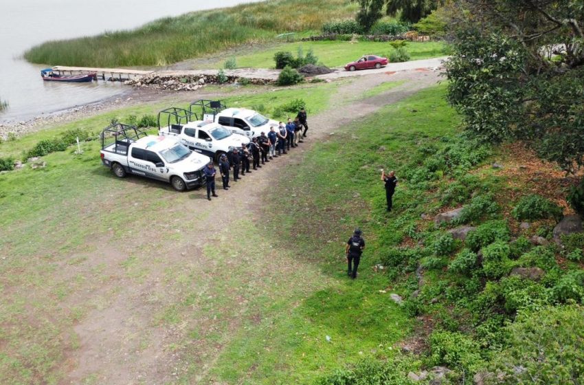  Con drones y lanchas, SSP vigila el lago de Pátzcuaro