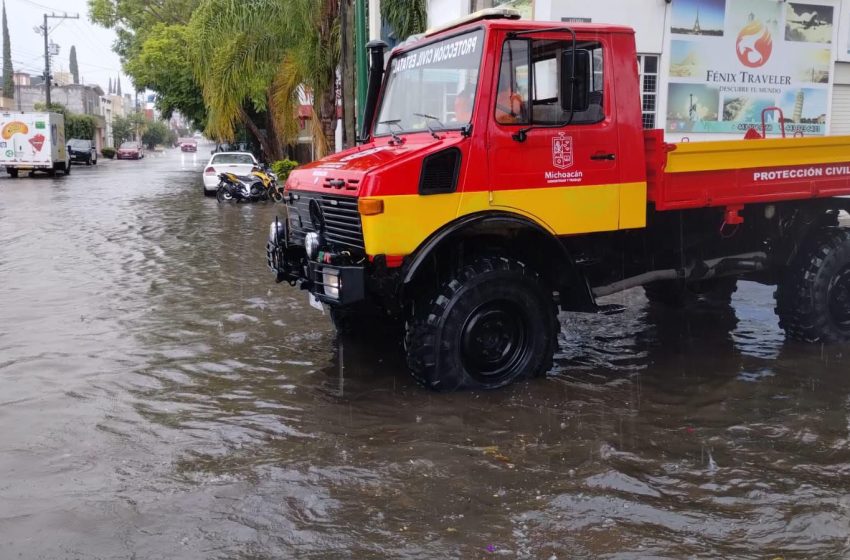 PC Estatal mantiene vigilancia por previsión ante lluvias intensas en Michoacán