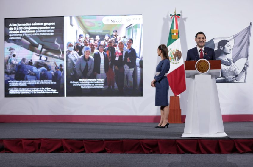  Destaca Martí Batres jornadas quirúrgicas del ISSSTE en todo el país