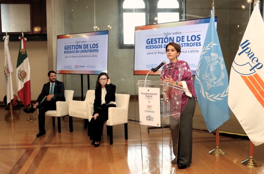  Fortalecerá Correos de México redes postales para apoyar a la población en caso de desastres naturales