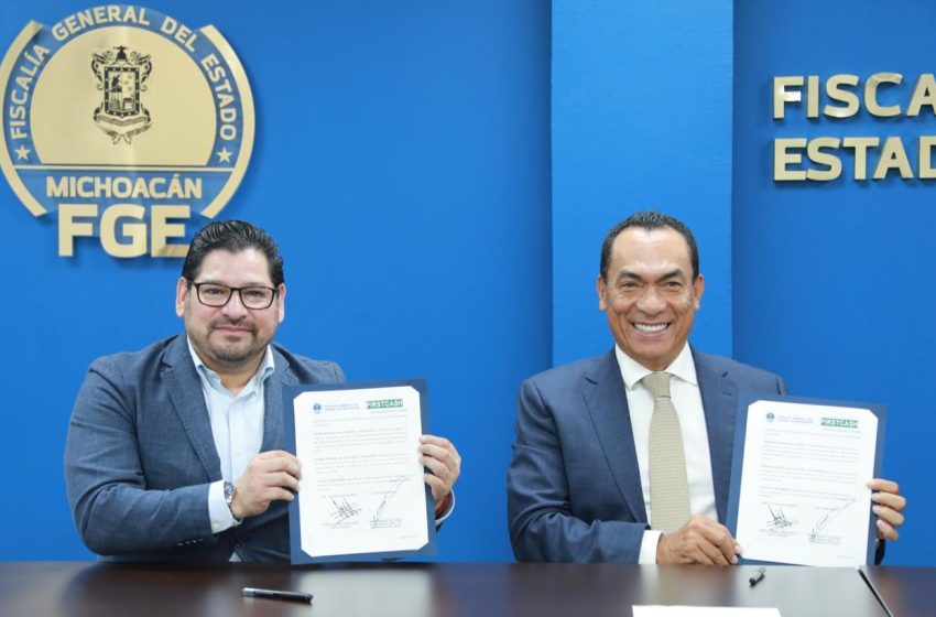  Reafirman FGE y First Cash convenio de colaboración en materia de persecución de delitos