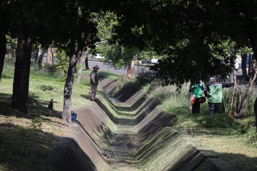Brigadas del Gobierno de Morelia intervienen Libramiento Paseo de la República 1 GobMorMantLib2