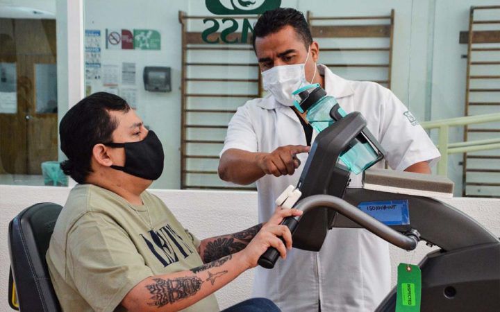 Cuenta IMSS Michoacán con uno de los mejores servicios de rehabilitación del país