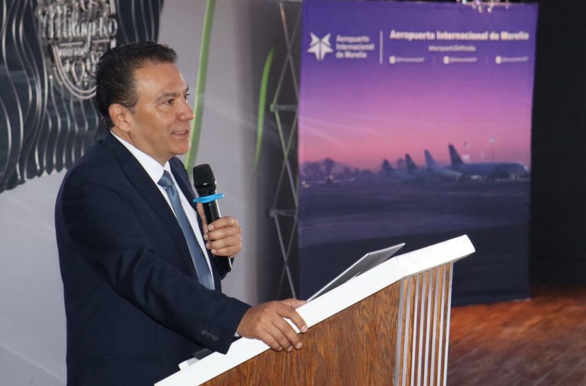  Modernización del Aeropuerto de Morelia impulsará turismo estatal: Sectur