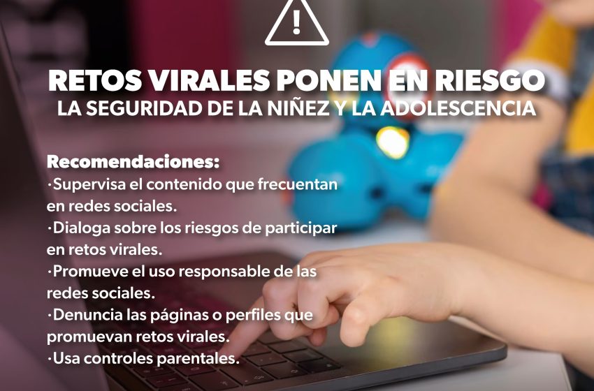  SSP advierte sobre peligro de retos virales en redes sociales