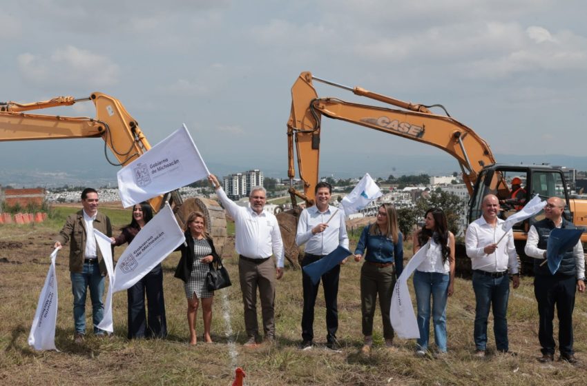  Pone en marcha el alcalde Alfonso Martínez, obra vial al sur de Morelia