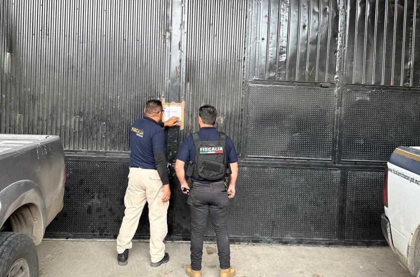  Durante cateo realizado en Maravatío, Fiscalía General asegura cinco vehículos con reporte de robo