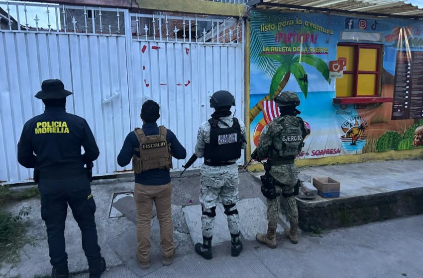  En acciones realizadas en Morelia, asegura FGE metanfetamina y marihuana; dos personas fueron detenidas
