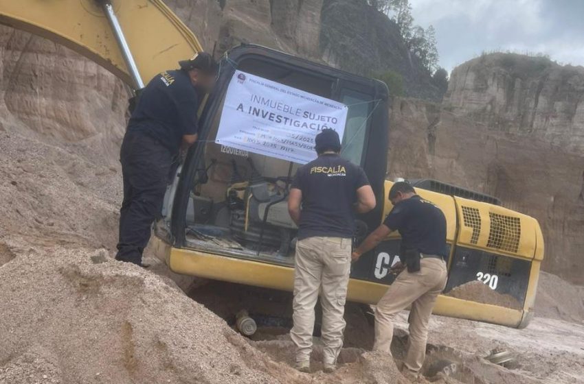  Por delitos contra el ambiente, Fiscalía General realiza tres cateos en Zinapécuaro