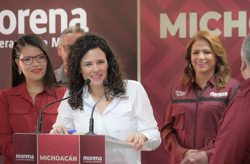  Morena ratificará triunfo en Michoacán en 2027, coinciden Fabiola Alanís y la presidenta del CEN Luisa María Alcalde