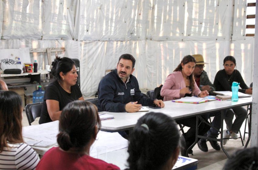  Gobierno de Morelia da seguimiento a obra de drenaje en la colonia Rubén Jaramillo