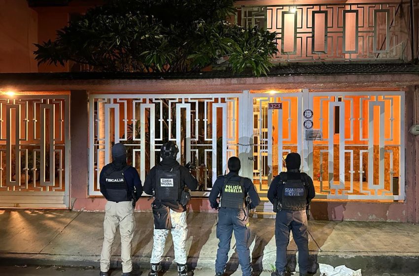  En un cateo realizado en la colonia Industrial, Fiscalía General aseguró narcótico