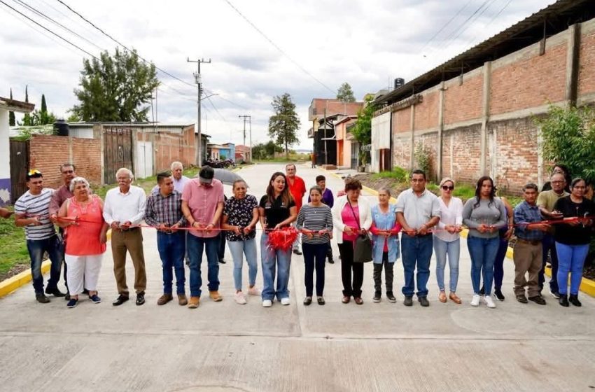  Con hechos, Zacapu avanza, con acciones que transforman comunidades y la vida de las familias