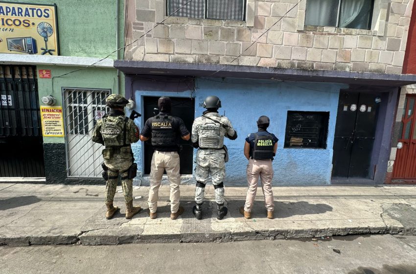  Asegura FGE 950 dosis de metanfetamina y detiene a dos personas durante cateo