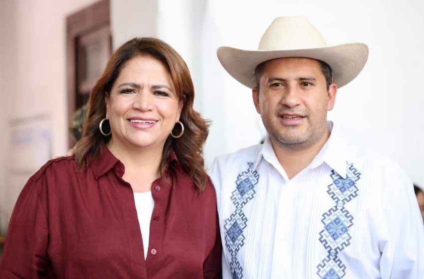  Fabiola Alanís reconoce avances de Carlos Manzo en Uruapan y su colaboración institucional para impulsar el desarrollo