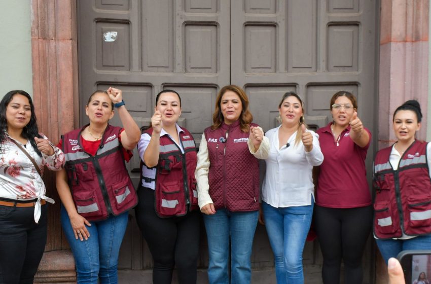  Continúa Fabiola Alanís con jornada de afiliación y reafiliación a Morena en Venustiano Carranza y Jiquilpan