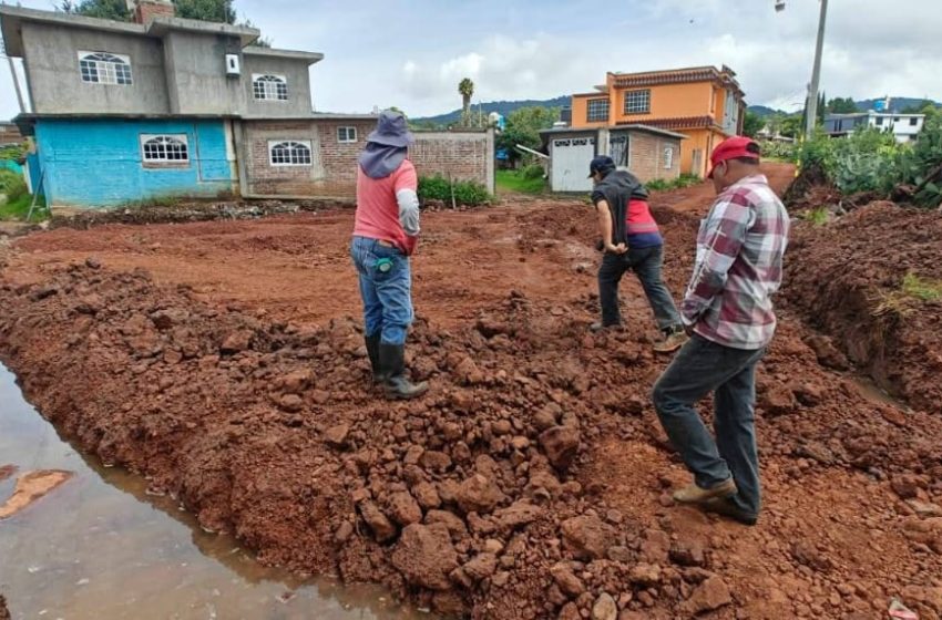  Mejora Ayuntamiento de Morelos caminos rurales y espacios públicos con obras de infraestructura para beneficio de la ciudadanía