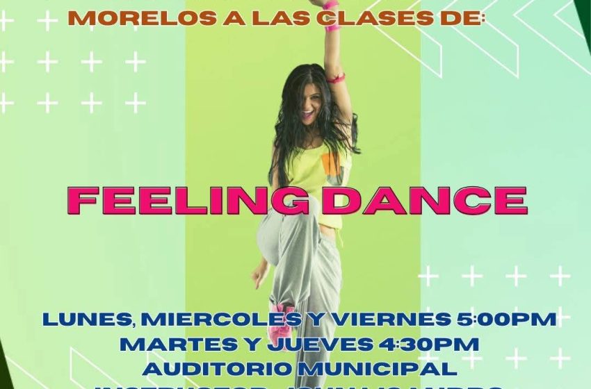  Impulsa Ayuntamiento de Morelos clases de “Feeling Dance” para fomentar la actividad física y la sana convivencia