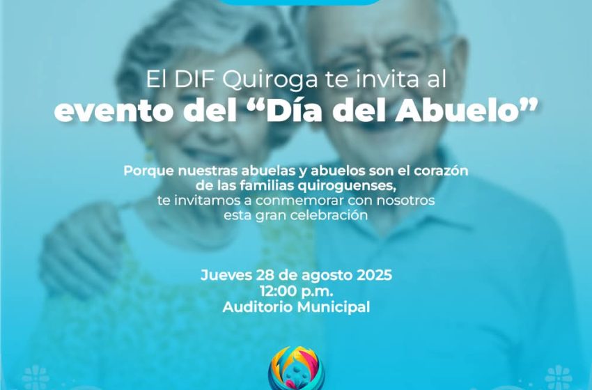  Celebrará Quiroga a sus abuelas y abuelos en su día