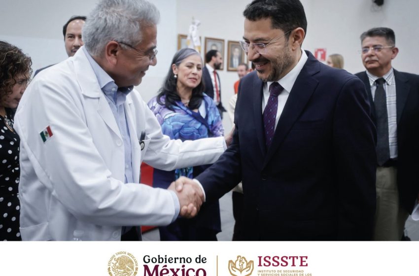  Reconoce Martí Batres trayectoria de médico del ISSSTE, Rogelio Robledo, nominado al Premio Nacional de Ciencias 2025 