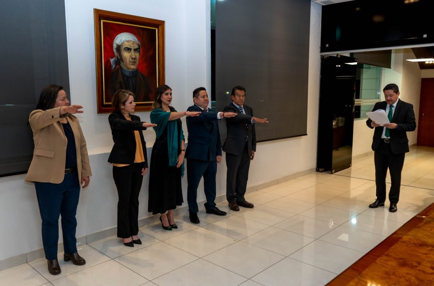  Designan a Hill Arturo del Río Ramírez como director de la Escuela Estatal de Formación Judicial