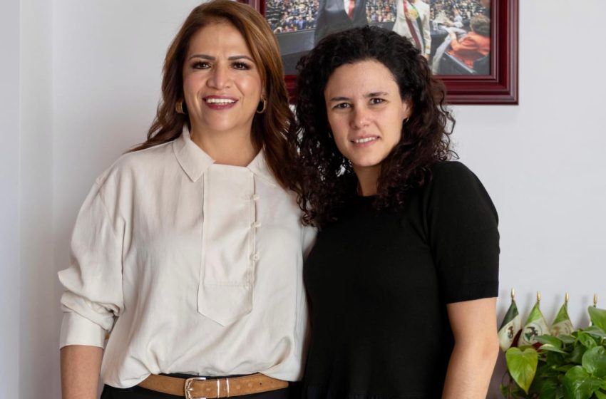  Fabiola Alanís y Luisa María Alcalde reafirman unidad y trabajo conjunto por la transformación de Michoacán