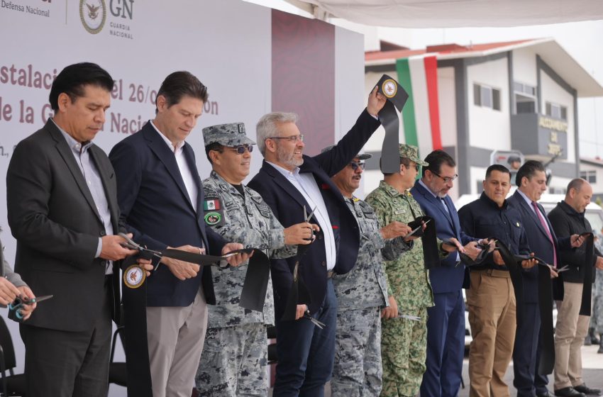  Con 50 cuarteles, Michoacán refuerza la estrategia de seguridad: Bedolla