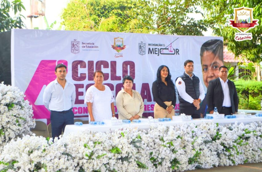  Invertir en educación, garantiza un mejor presente y futuro para Los Reyes: Humberto Jiménez Solís