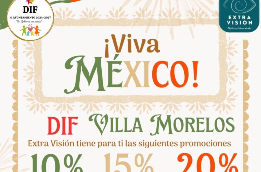  Ayuntamiento de Morelos y Extra Visión acercan beneficios en salud visual a las familias morelenses