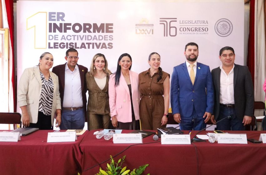 Reconoce Araceli Saucedo trabajo legislativo de bancada del PRD en la LXXVI Legislatura