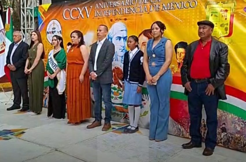  Villa Morelos conmemoró el CCXV Aniversario del Inicio de la Independencia de México