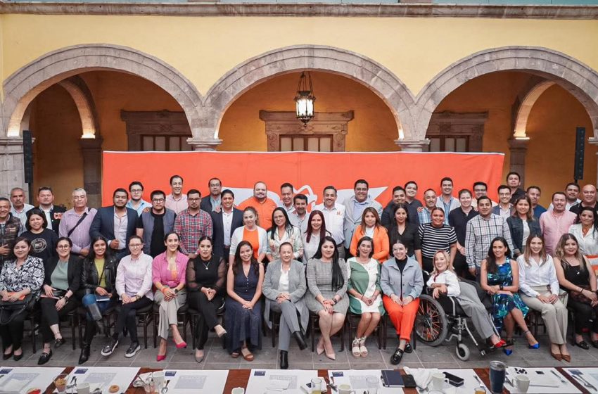  Apertura de casas naranjas, instalación de comisiones municipales y campaña de afiliación fortalece a MC en Michoacán