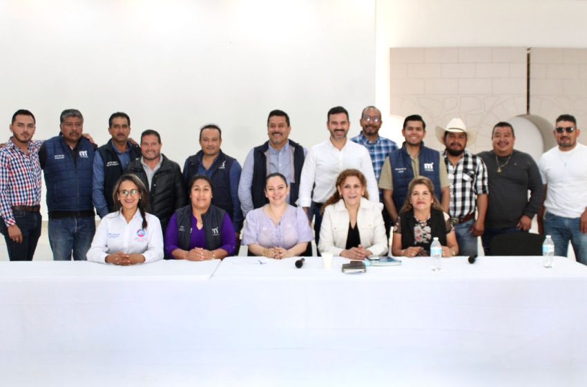  Yankel Benítez estrecha comunicación jefes de tenencia para avanzar en desarrollo de zona rural
