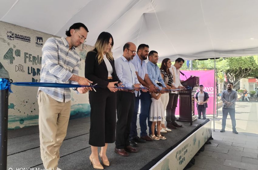  Con gran afluencia y extensión en Sahuayo, se consolida la IV Feria del Libro de Morelia