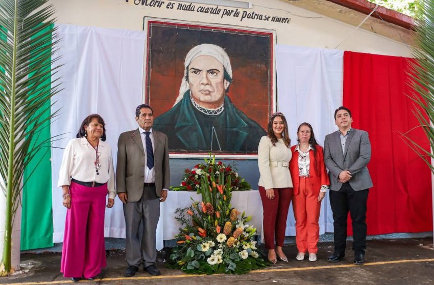  Zacapu conmemora el 260 aniversario del natalicio de José María Morelos y Pavón y refrenda su compromiso con la educación