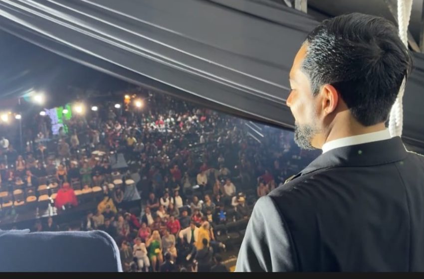  Humberto Jiménez encabezó la Ceremonia del Grito de Independencia en Los Reyes