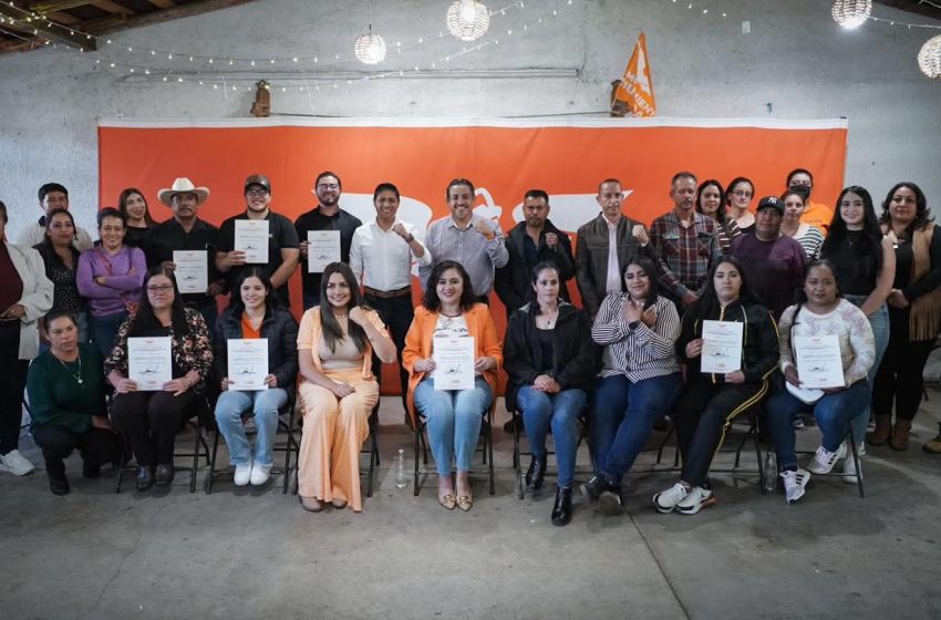  Víctor Manríquez instala la Comisión Operativa Municipal de VillaVíctor Morelos y celebra el crecimiento de la Fuerza Naranja en la región