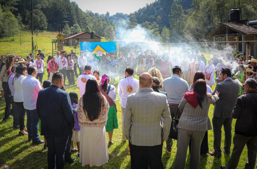  Con ritual mazahua y respaldo de pueblos originarios, arranca una nueva era para la justicia en la Región Zitácuaro