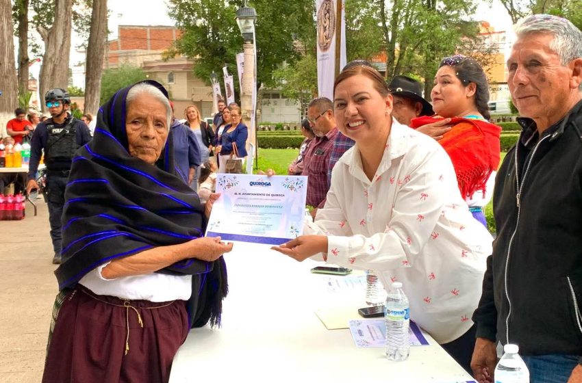  Honra Quiroga a las mujeres indígenas en el marco de su Aniversario