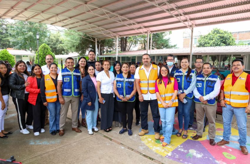  Arranca Ayuntamiento de Quiroga rehabilitación en el Jardín de Niños Justo Sierra