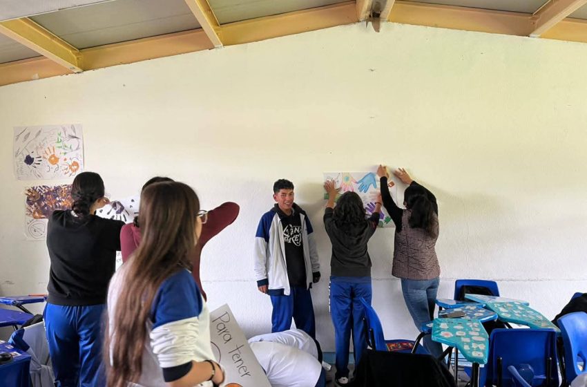  Reconoce Ayuntamiento de Morelos al COBAEM “Ana María Gallaga” por su participación en la promoción de la paz: Julio César Conejo Alejos