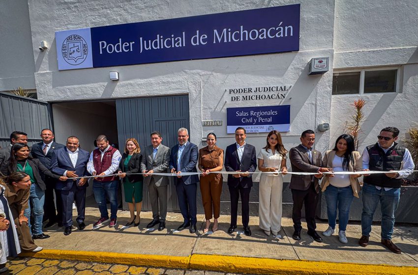  Estamos cambiando la historia del Poder Judicial de Michoacán en beneficio de los justiciables: Hugo Alberto Gama Coria