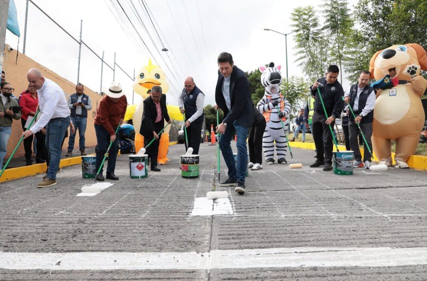  Gobierno de Alfonso Martínez impulsa movilidad peatonal segura
